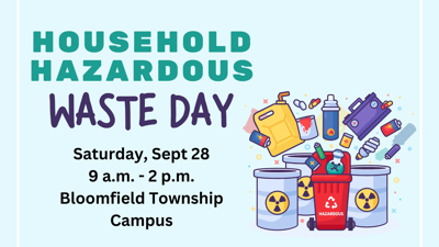 Township Hosts Hazardous Waste Drop Off Day On September 28, 2024