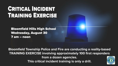 BHS and Twp. Partner to Conduct Critical Incident Training