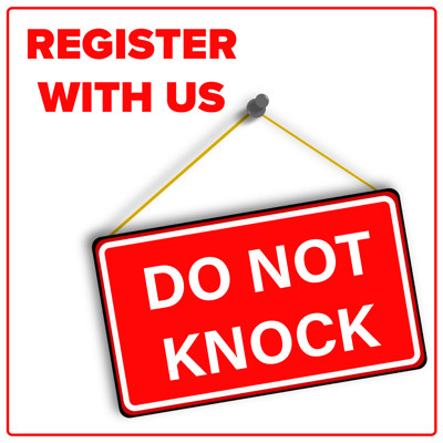 Registration Available for the Do Not Knock List