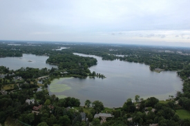Arial View of Lakes