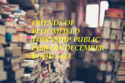Bloomfield Township Public Library December Book Sale