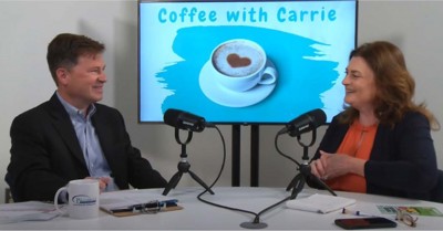 Clerk Martin Brook Shares New Election Laws on Coffee with Carrie