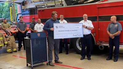 Bloomfield Township Fire Department Awarded from Energy Transfer