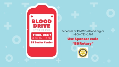 Blood Drive: Give Hope This Holiday Season, Give Blood