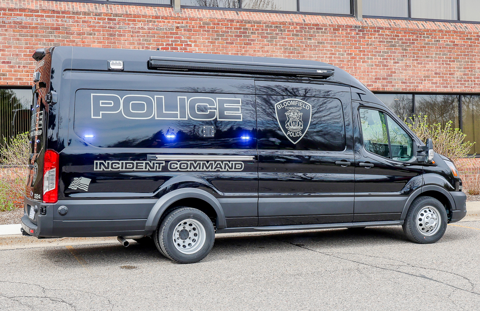 Incident Command Police Van