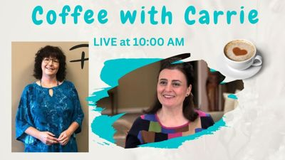 Coffee with Carrie featuring Christine Tvaroha
