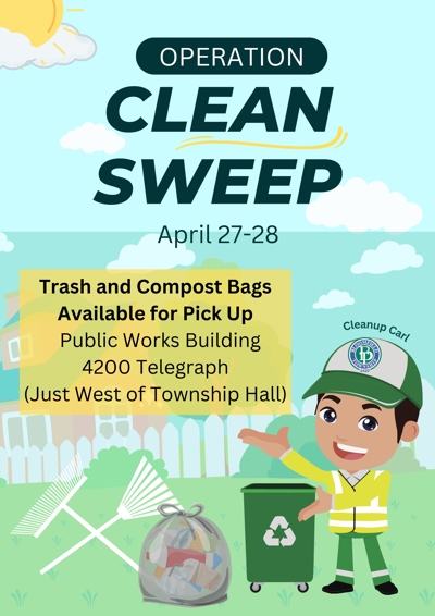 Join Operation Clean Sweep for Township-Wide Effort to Keep Bloomfield Beautiful