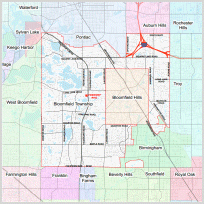 Township Area Map