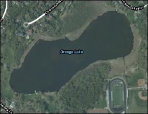 Orange Lake Arial View