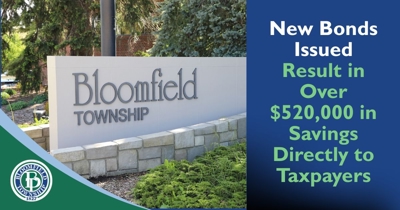 Bloomfield Township Issues General Obligation Unlimited Tax Refunding Bonds, Series 2026